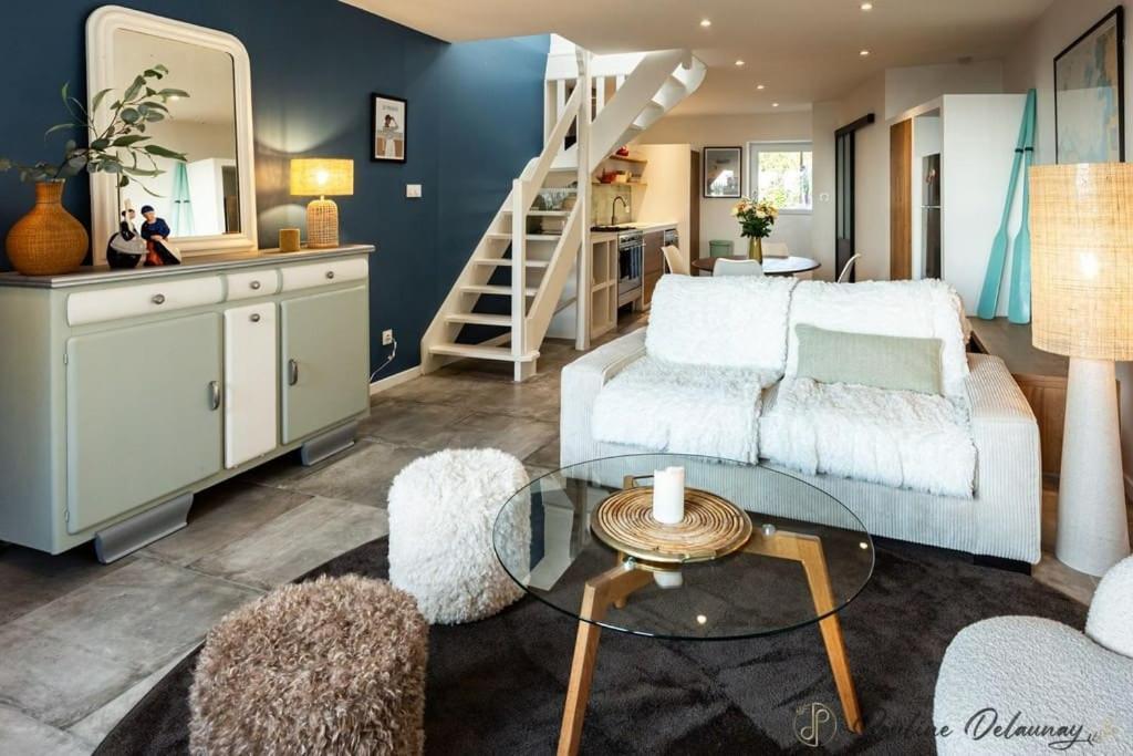 Ty Ar Mor Maison De La Mer, A 40 M De La Plage Saint-Michel-en-Grève Extérieur photo