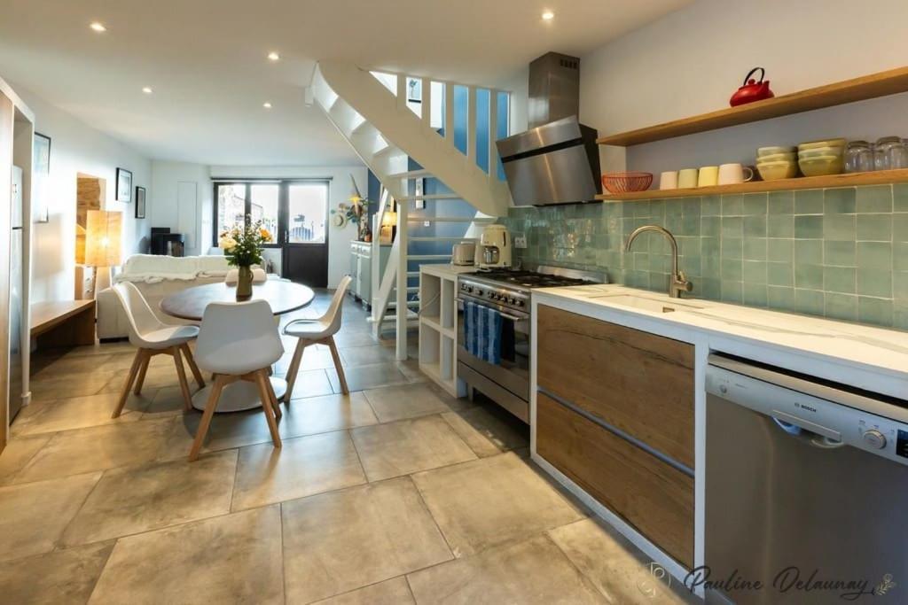 Ty Ar Mor Maison De La Mer, A 40 M De La Plage Saint-Michel-en-Grève Extérieur photo