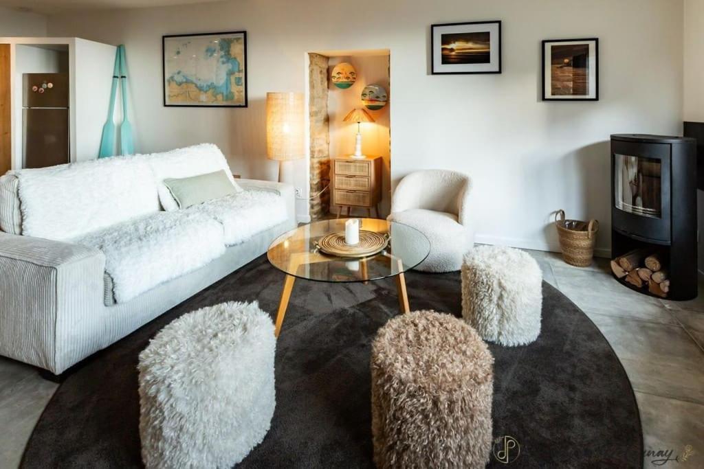 Ty Ar Mor Maison De La Mer, A 40 M De La Plage Saint-Michel-en-Grève Extérieur photo
